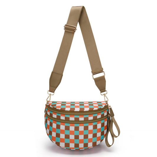 CARRIE - Sac Banane à Carreaux