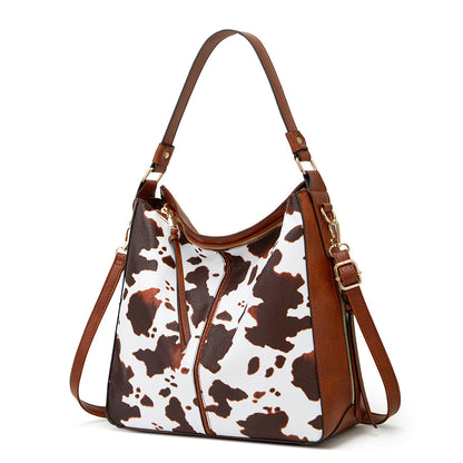 Lana - Vegan Hobo Handtas met print + GRATIS portemonnee