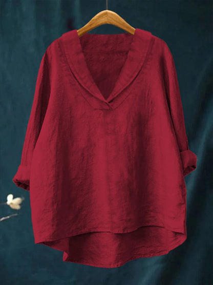 Famke - V-Hals Blouse