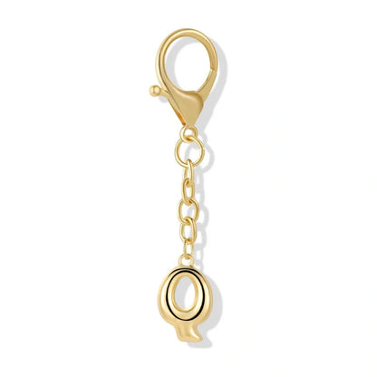 Bubble Initial Letter - Bag Charm