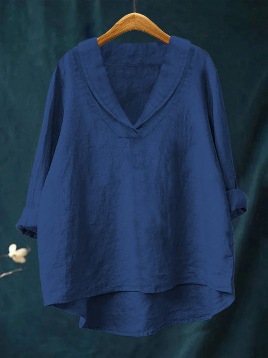 Famke - V-Hals Blouse