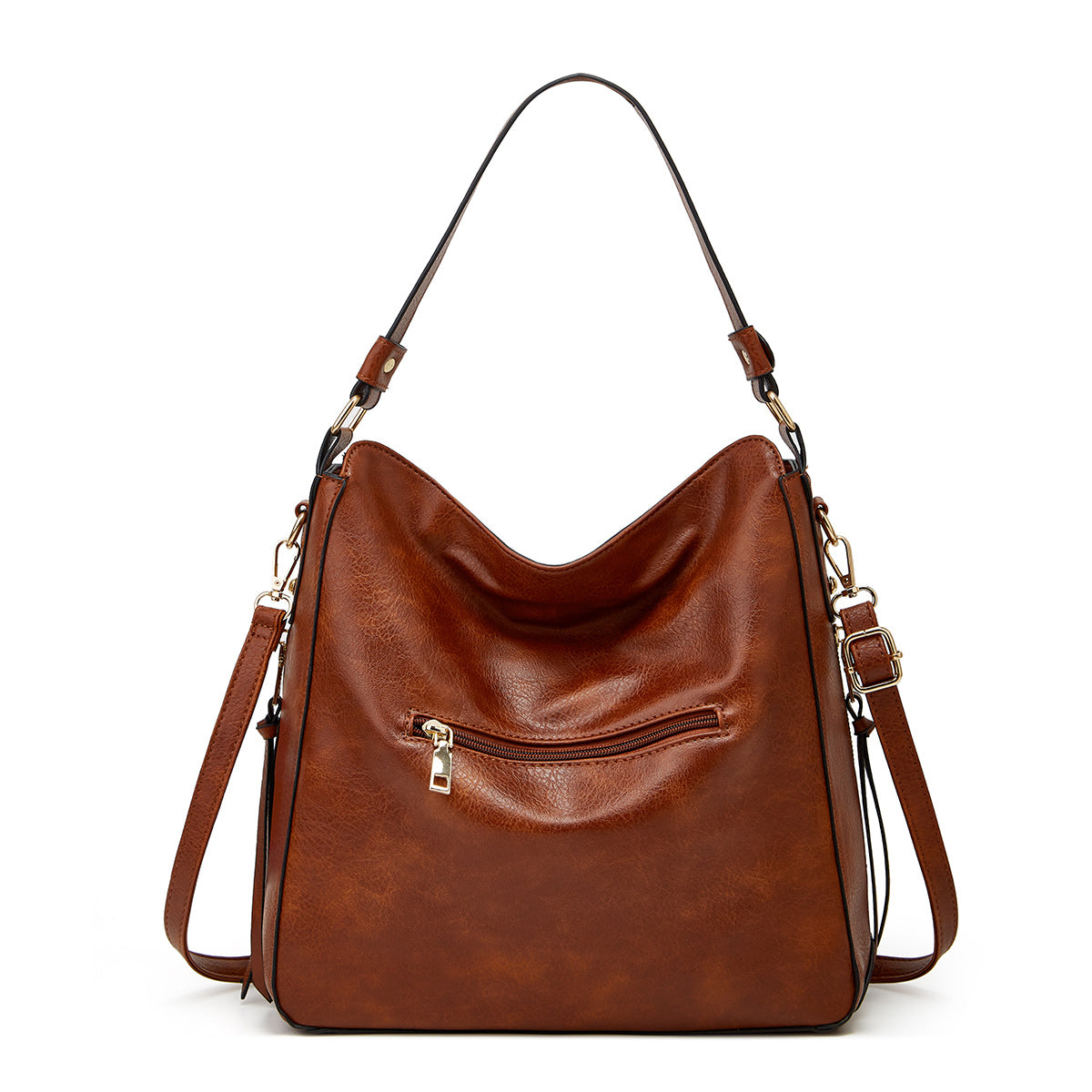 Lana - Vegan Hobo Handtas met print + GRATIS portemonnee