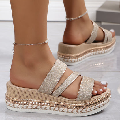 Lien - Comfortabele Wedge Sandalen