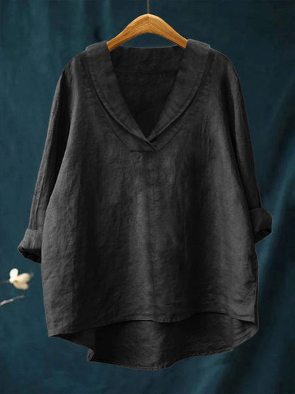 Famke - V-Hals Blouse