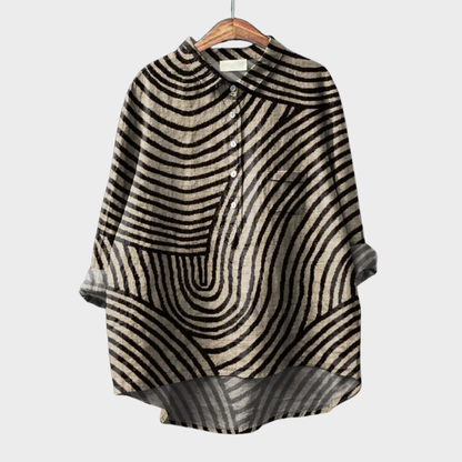 Lara - Grafische Zomerblouse