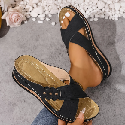 Josien - Orthopedische Wedge Sandalen