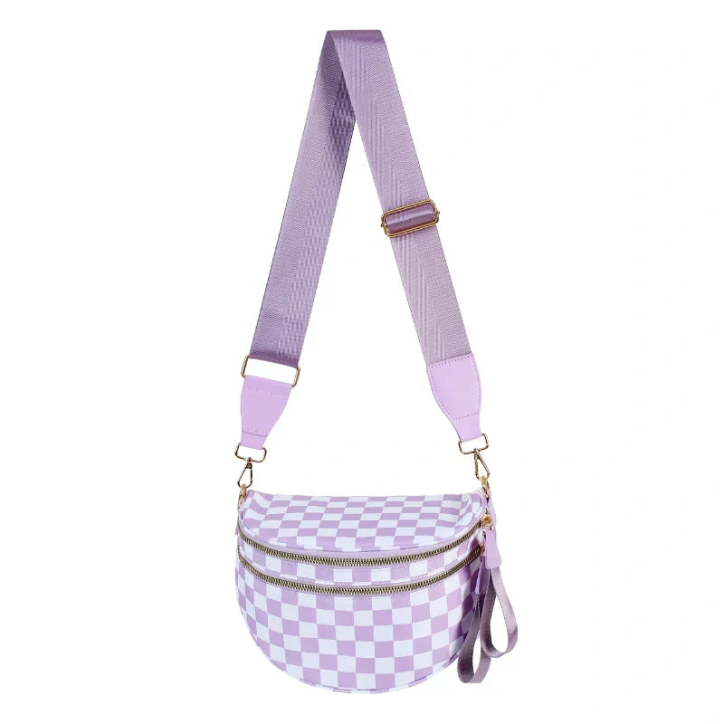 Checkered Light Purple