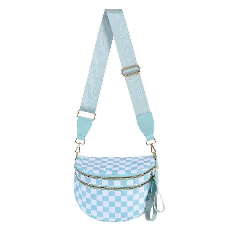 Checkered Blue