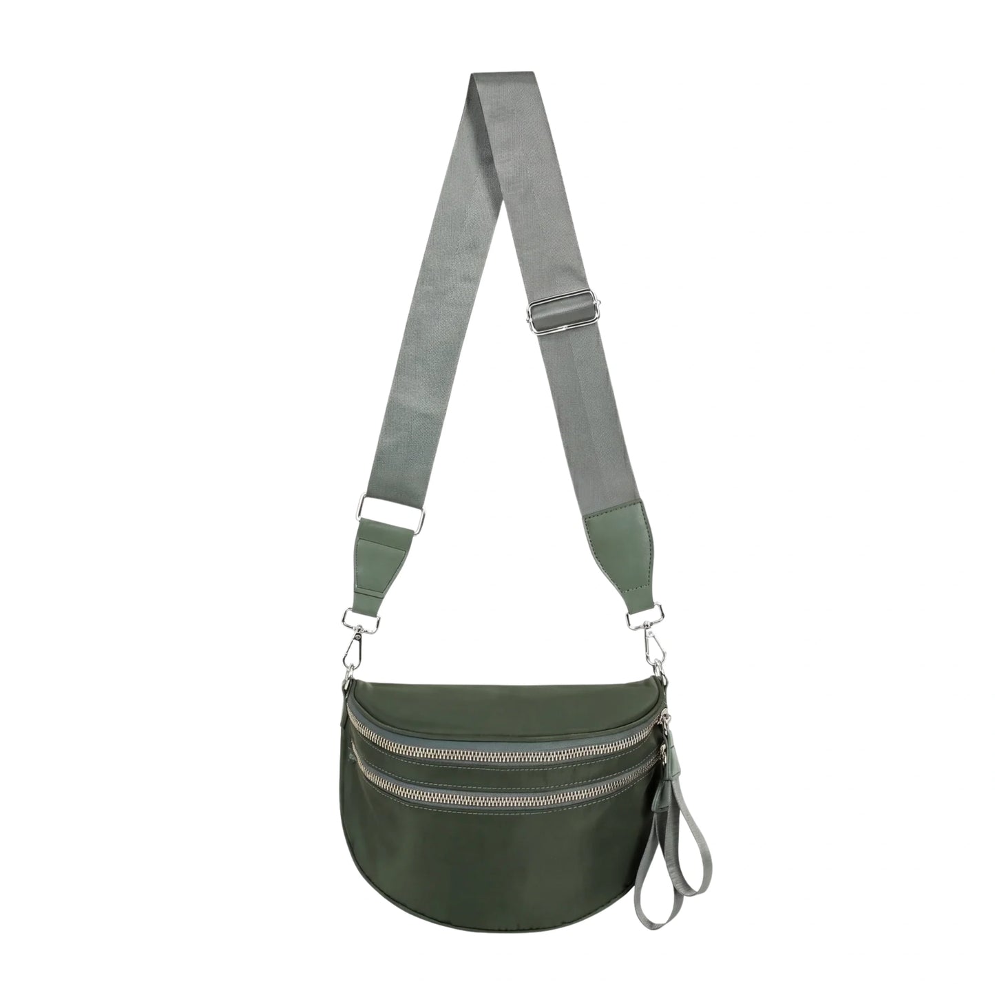 GoFree - The Roomiest Bum Bag (Silver Hardware)