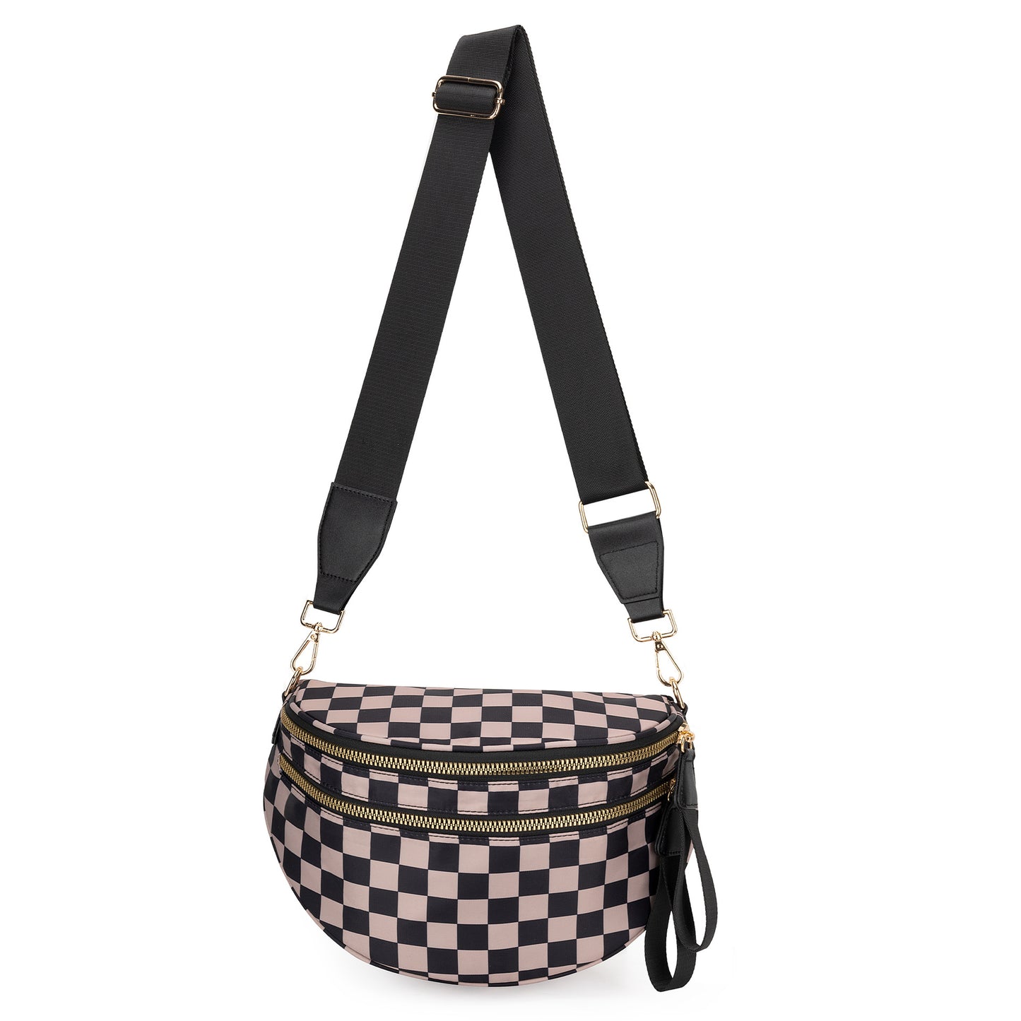 CARRIE - Sac Banane à Carreaux