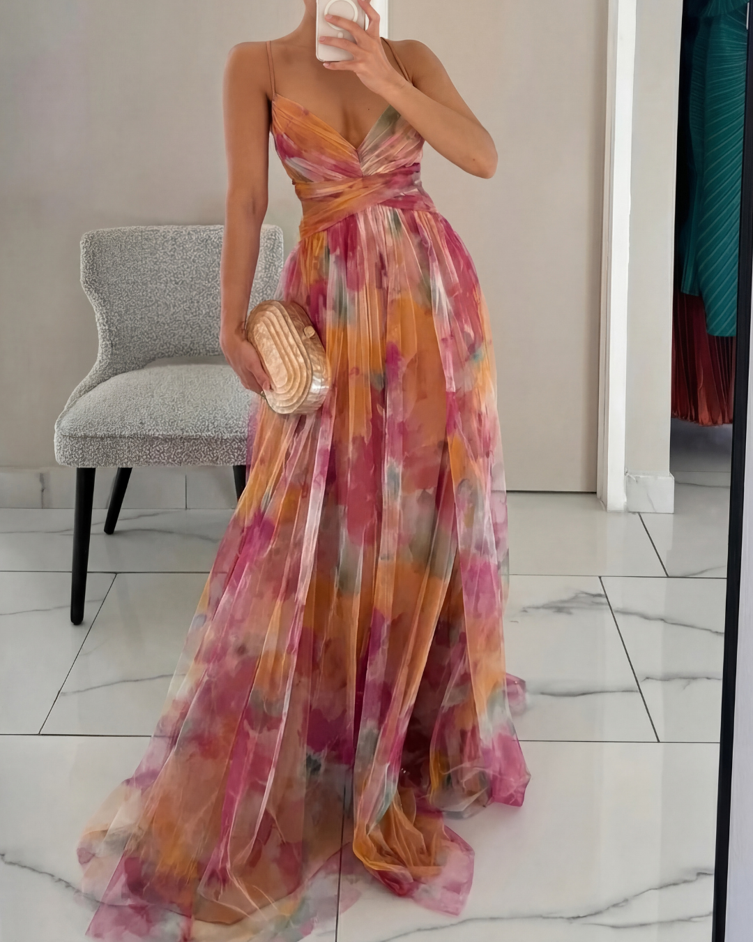 Elena - Elegante Florale Jurk