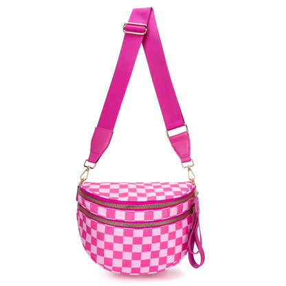 Checkered Hot Pink |SRC