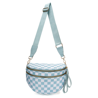 CARRIE - Sac Banane à Carreaux