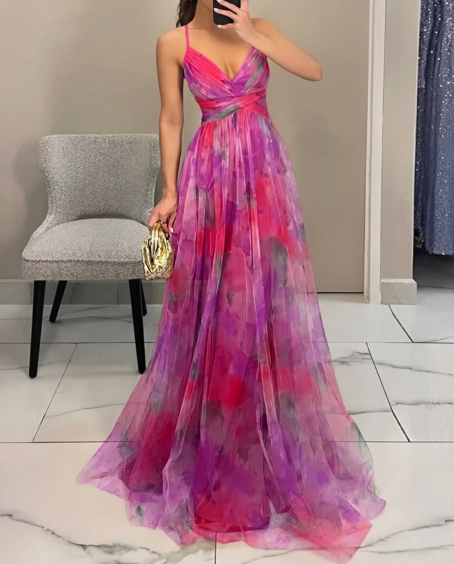 Elena - Elegante Florale Jurk