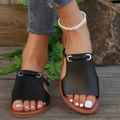 Marjolein - Gevlochten Boho Sandalen