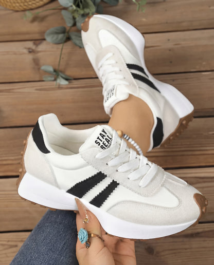 Elise - 'Stay Real' Comfort Sneakers