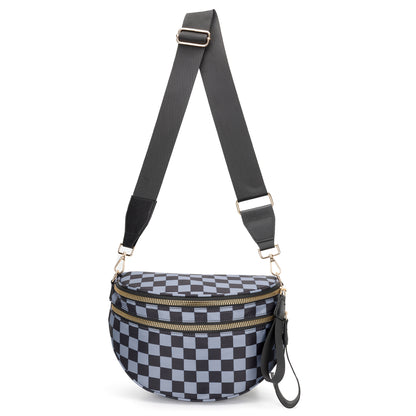 CARRIE - Sac Banane à Carreaux