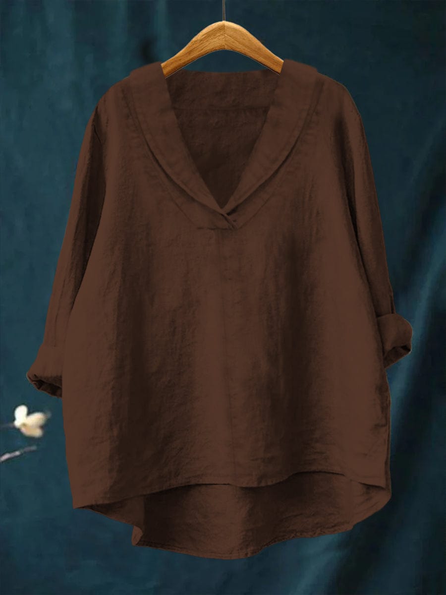 Famke - V-Hals Blouse