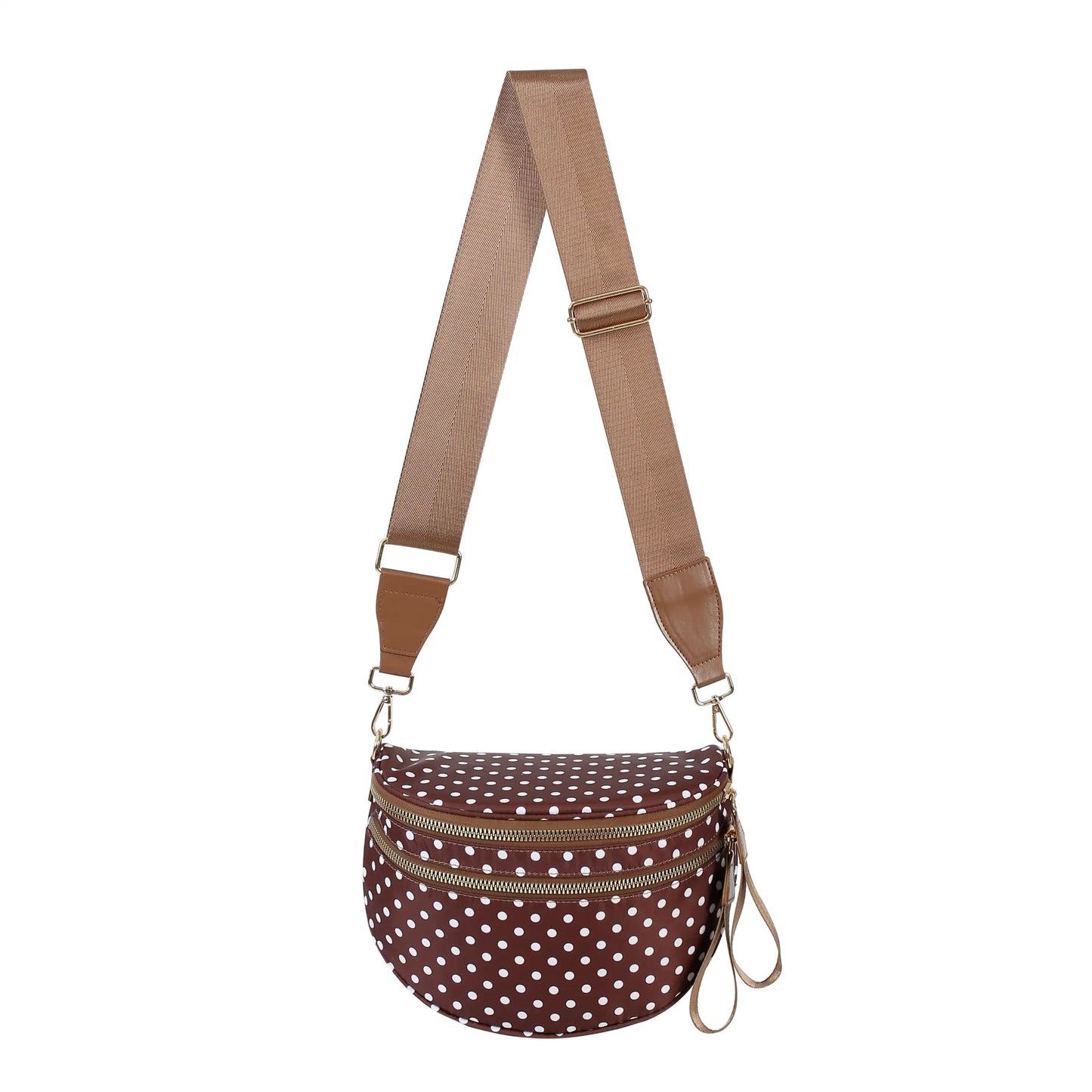 Polka Dot Brown