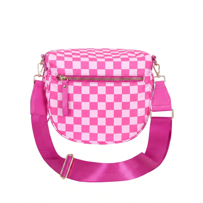 CARRIE - Sac Banane à Carreaux