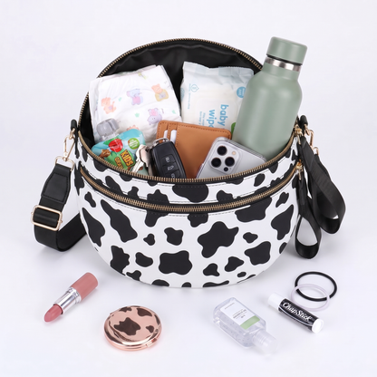 CARRIE - Sac Banane Vache