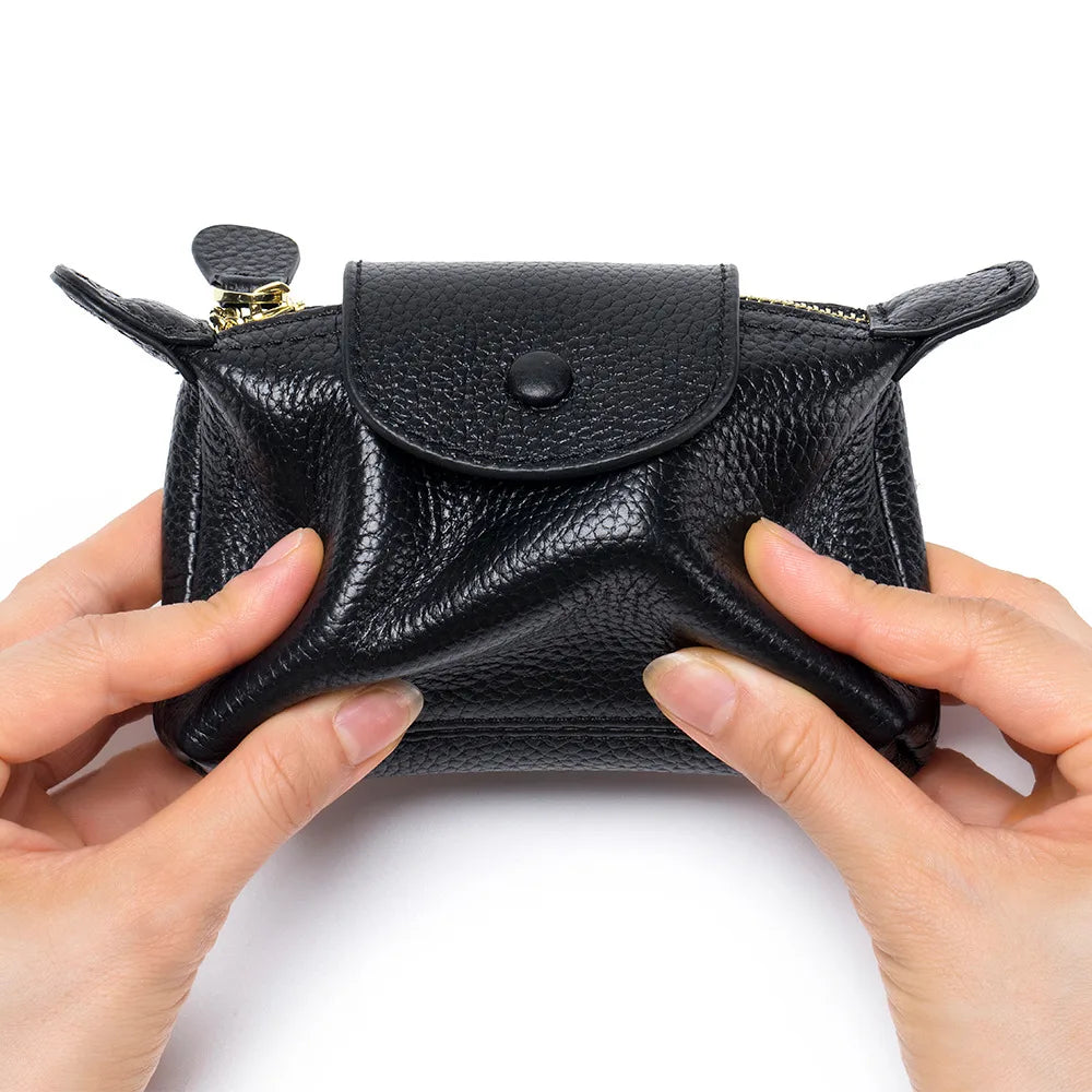 Leather Purse - Bag Charm