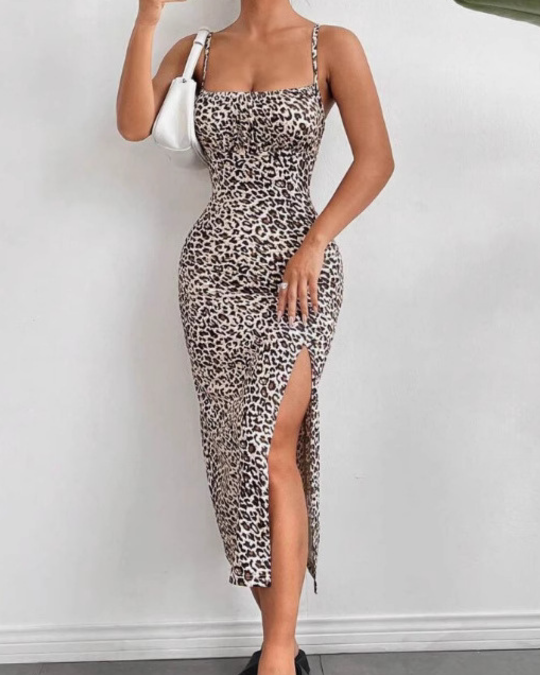 Axelle - Strapless Maxi-Jurk met Hoge Split
