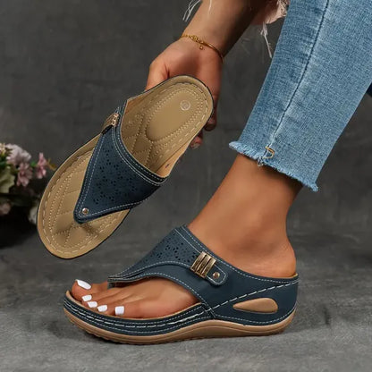 Hanne - Kleurrijke Comfort Sandalen